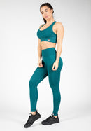 Yava Seamless Leggings - Green -