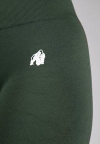 Neiro Seamless Leggings - Army Green -