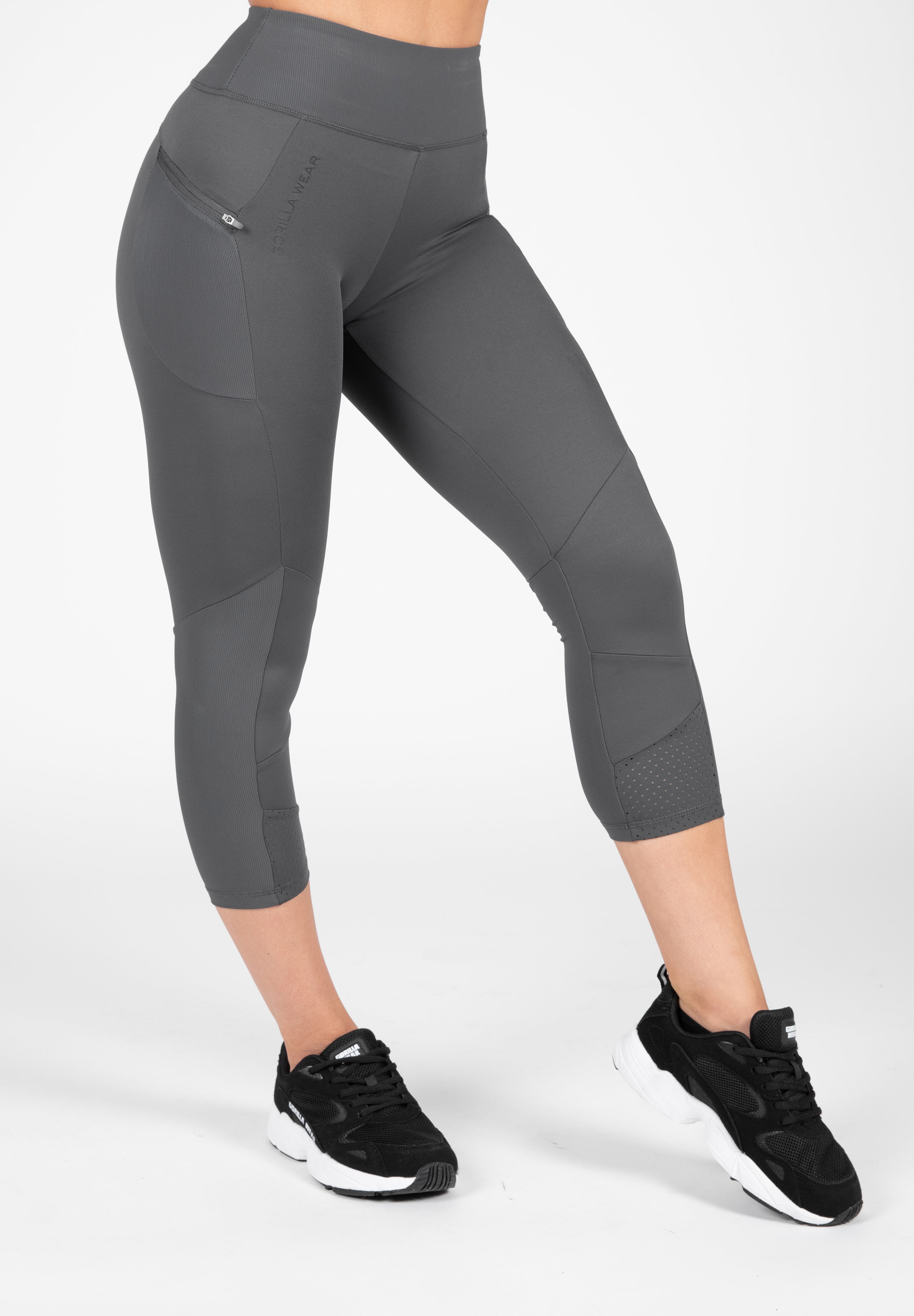Monroe 7/8 Leggings - Gray -