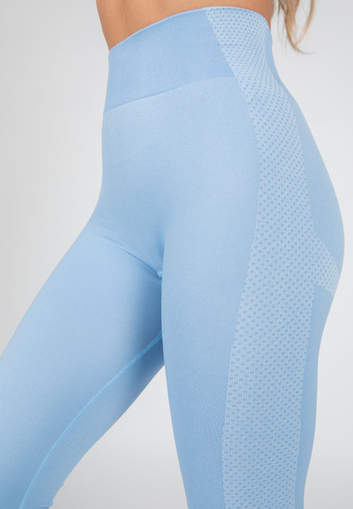 Selah Seamless Leggings - Light Blue -
