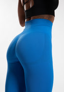 Olivia Seamless Leggings - Blue -