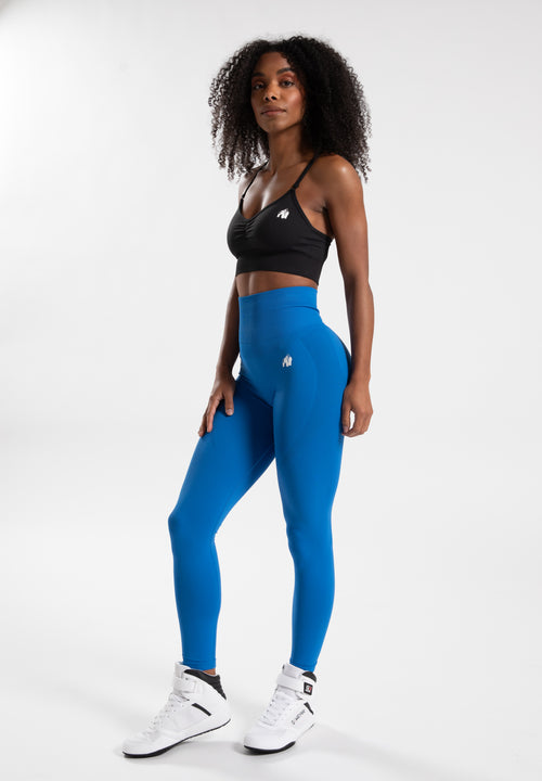 Olivia Seamless Leggings - Blue -