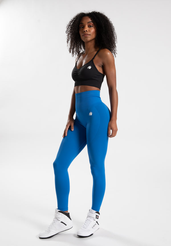 Leggings sans coutures Olivia - Bleu -
