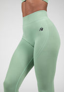 Whitney Seamless Leggings -Light Green -