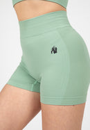 Whitney Seamless Shorts -Light Green-