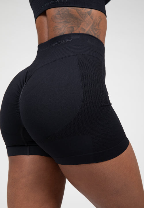 Whitney Seamless Shorts - Black -