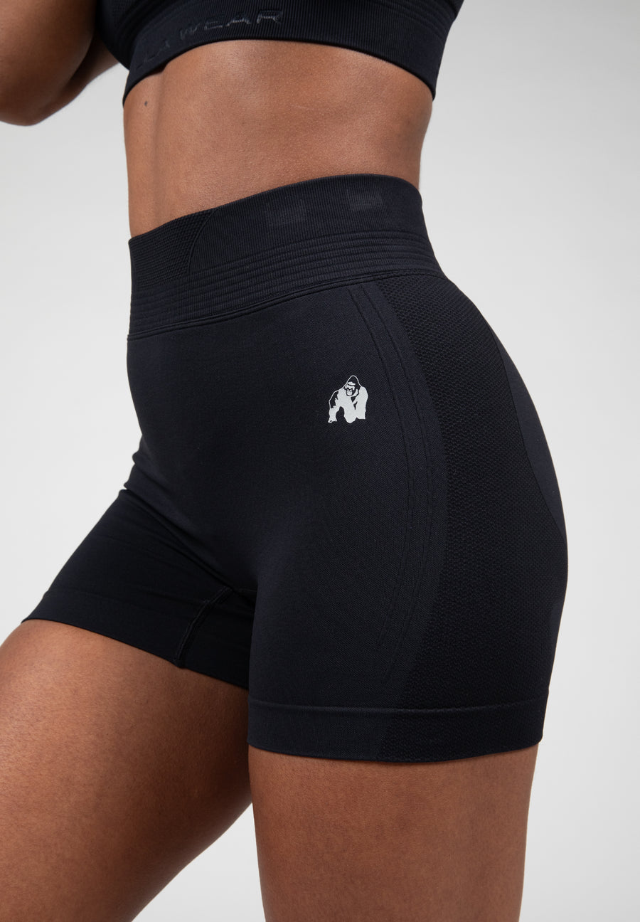 Short Whitney sans coutures - Noir -