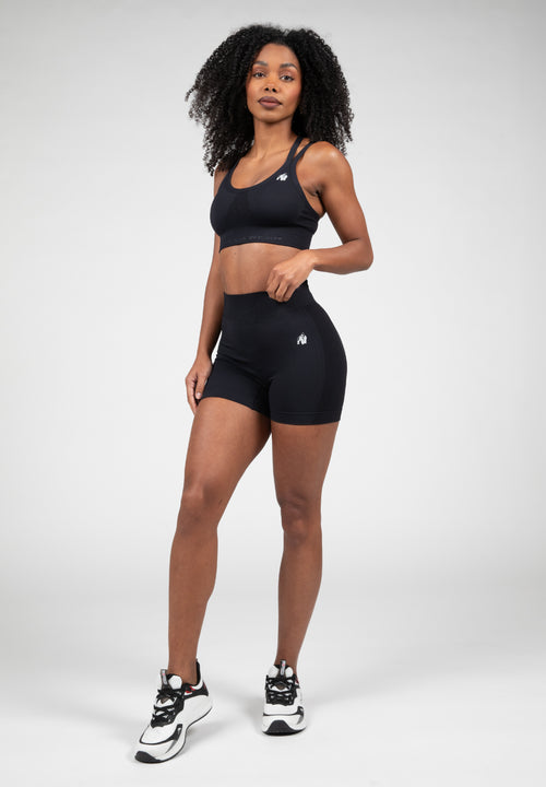 Whitney Seamless Shorts - Black -