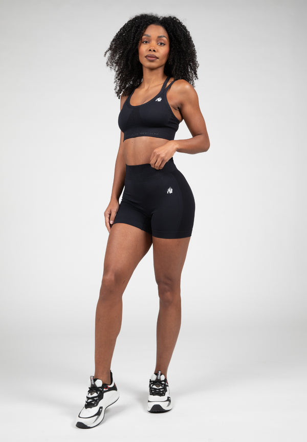 Short Whitney sans coutures - Noir -