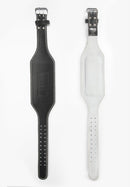 Gorilla Wear 6 Inch Padded Leather Lifting Belt - Black/Black