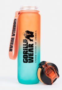 Gourde dégradée 1000 ml - Vert/Orange