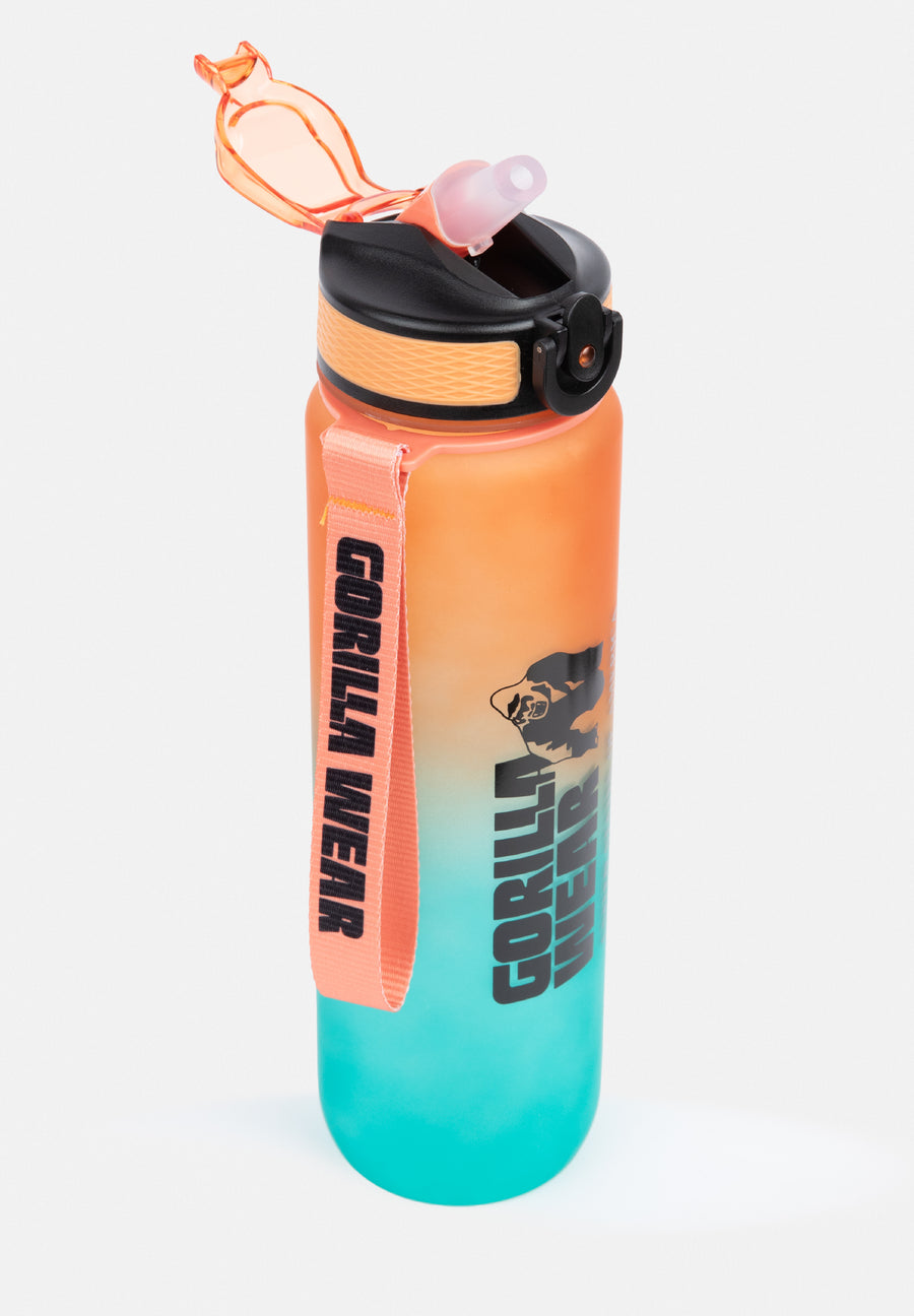Gourde dégradée 1000 ml - Vert/Orange