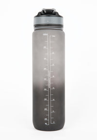 Gourde dégradée 1000 ml - Noir/Gris