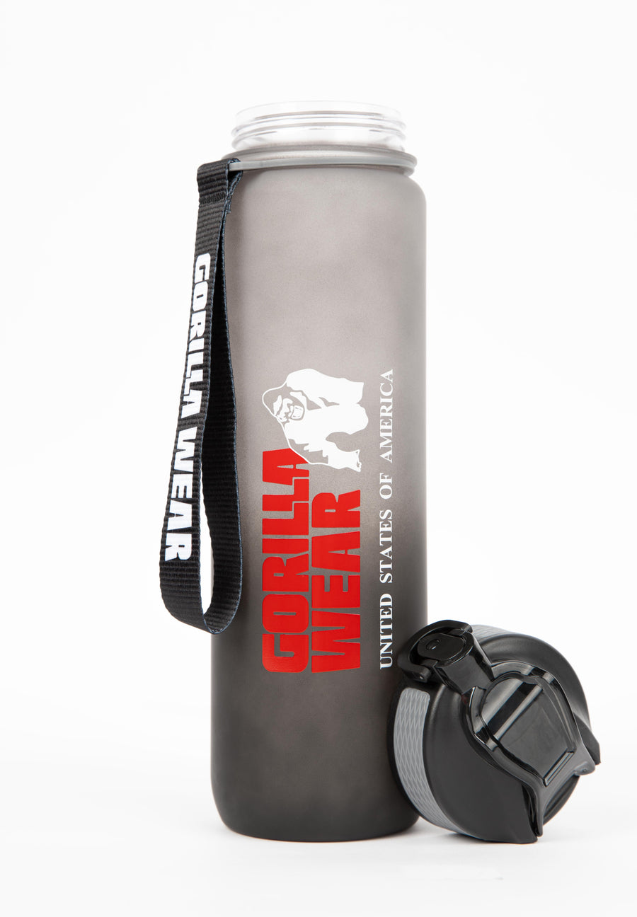 Gourde dégradée 1000 ml - Noir/Gris