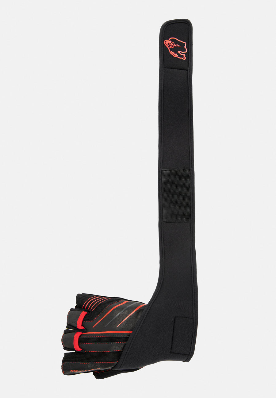 Dallas Wrist Wraps Gloves 2.0 - Black/Red -