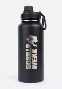 Insulated Stainless Steel Water Bottle 1000ML - Black