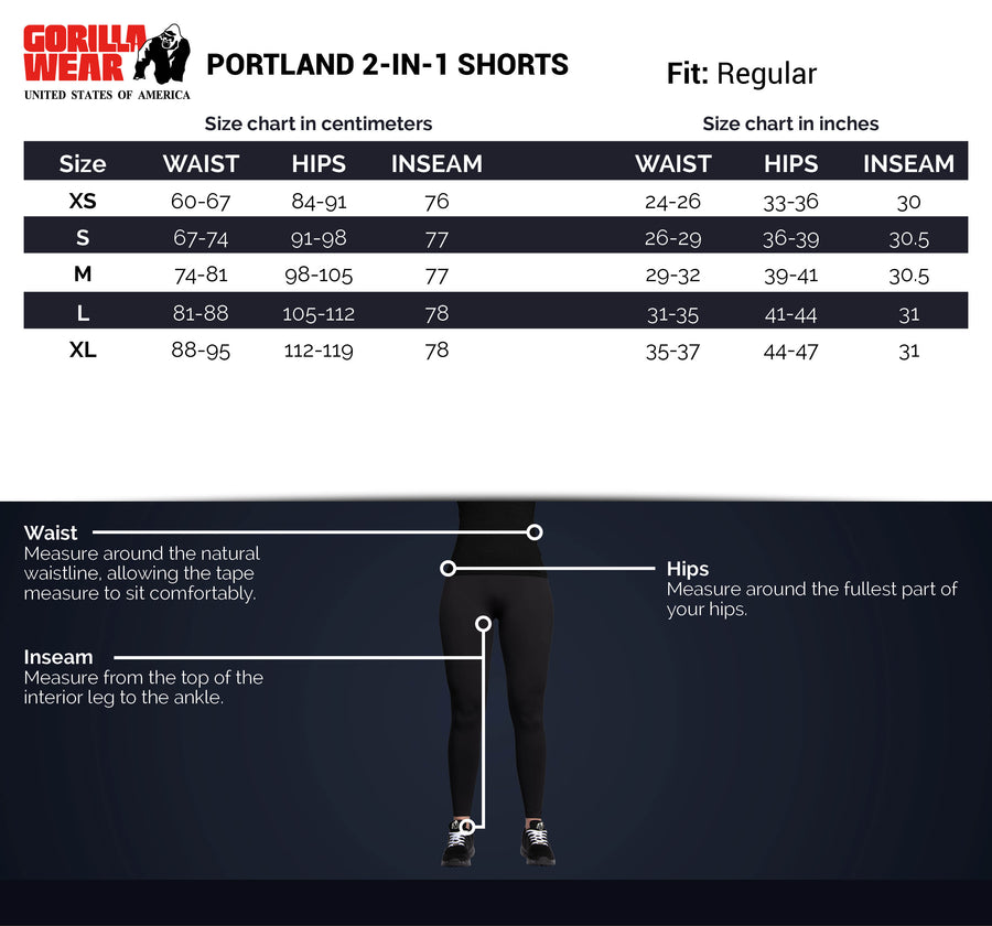 Portland 2-In-1 Shorts