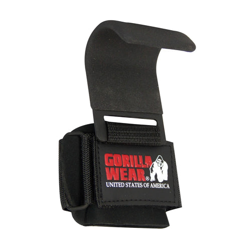 Weight Lifting Hooks - Black